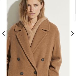 Vince double breasted wool coat